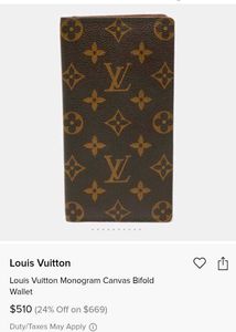 LV BIFOLD Wallet