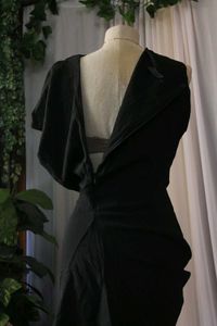 Elegant Black Mini Dress