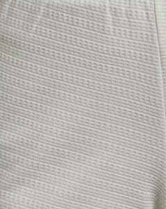 White Ruffle Hem Shorts