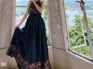 Beautiful Anarkali Style Long Maxi Dress