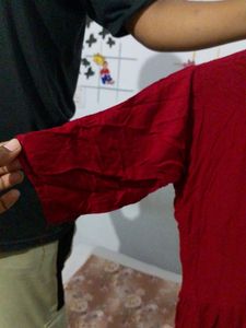 A-line Cotton Frock