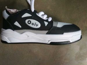 Ogly Black &amp; White Chunky Sneakers