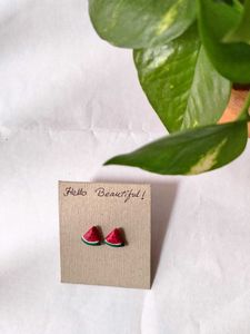 Watermelon Stud Earrings