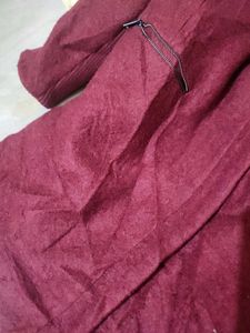 Burgundy Coat