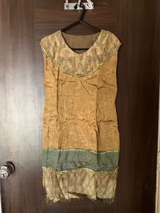 Vintage Style Dress Golden brown 🤎🐌🌰🍂