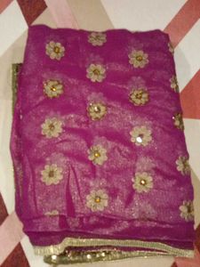 Elegant Purple saree