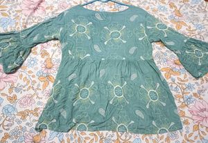 Floral Embroidered Top