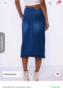 Denim Skirt
