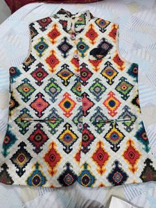 Jacket With Short Kurta