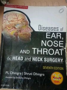 ENT-DHINGRA Medical Textbook