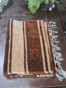 Brown Striped Rug