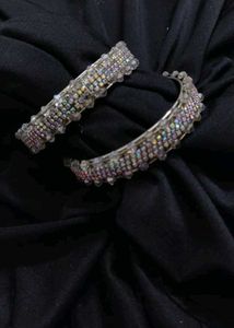 Crystal Beaded Bangles