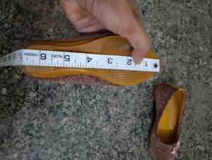 Sparkly Bronze Ballerinas