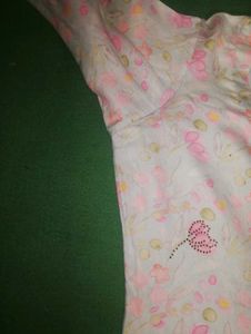 Floral Print Kurta