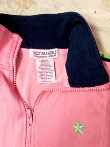 Cute Pink Jacket Winter Wear