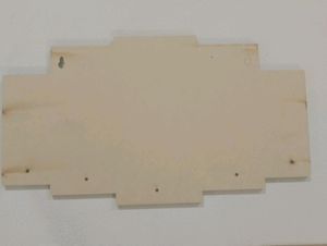 Caftzo Key Holder For /Home Key Holder.For /Wall  Key Stand./Wall Decor /Home Decor (Good Packing). (5 Hooks  Multicolour)