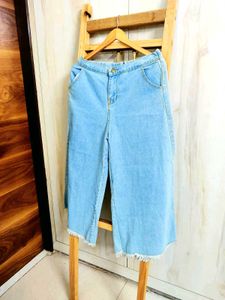 Denim Culottes waist size-30-32