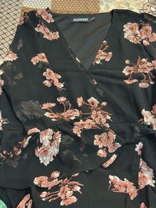 Floral Print Maxi Dress