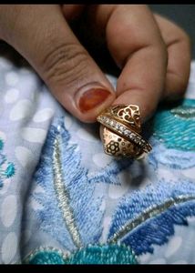 Stylish Gold palted Ring1+1free