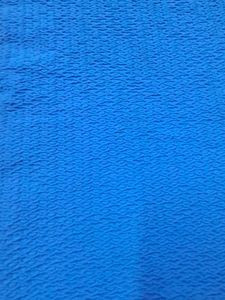 Blue Textured Tube Top