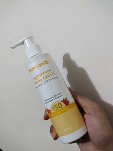 WishCare SPF 50 Sunscreen Body Lotion
