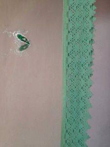 Elegant Green Floral Dupatta