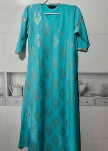 ziyaa Cyan Kurta