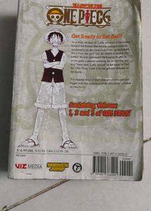 1,2 And 3 Of One Piece Manga