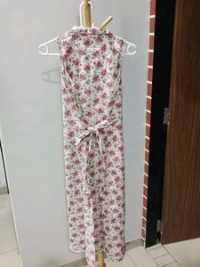 Floral Sleeveless Summer Dress