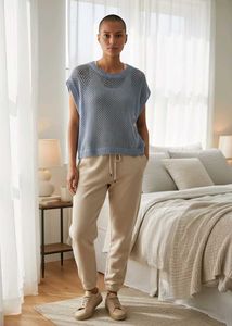 New 🔖Gray Knit Sleeveless Top