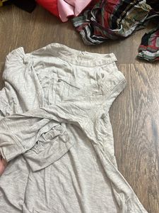 Half shoulder top