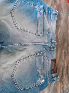 denim jeans dammaged