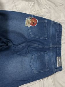 Patchwork Denim Jeans