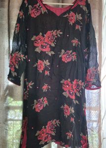 Floral Print Salwar Suit
