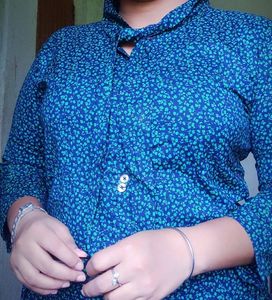 Beautiful Printed Green Top