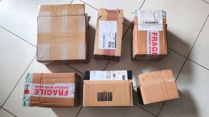 6 Assorted Boxes Packing Box Packaging Material