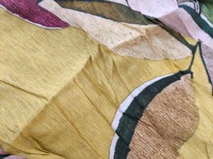 Abstract Printed Kurti With Dupatta (Altered To XS