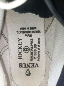 Casual Blue Canvas Shoes