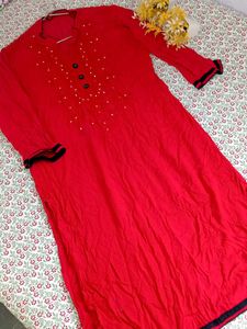 ❤️ Red Stylish Kurti ❤️