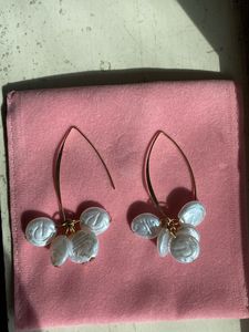 Korean Crushed Pearl Earrings