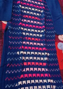 Stylish Blue & Pink Kurti