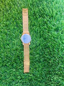Titan Gold-Tone Classic Watch