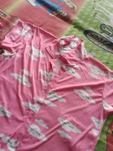 Cute Cloud Pajama Set Night Suit