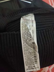 Zara Black Puff Sleeve Top