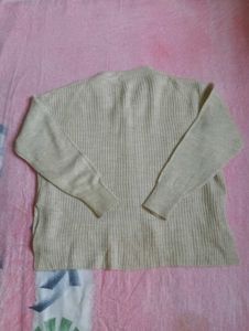 Beige Knit Sweater