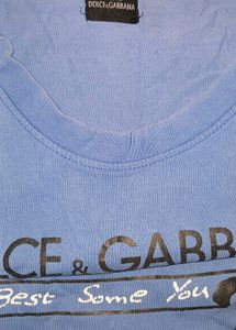 DOLCE AND GABBANA t shirt