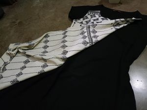 Beautiful Black and white kurta