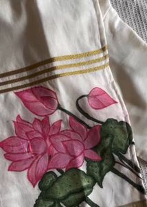 Hand Painted Kerala Style Slitted Kurti