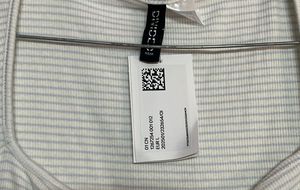 H&amp;M Striped Square Neck Top