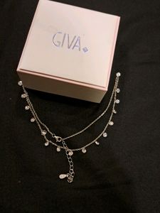GIVA 925 Sterling Silver Anushka Sharma Classic Queen&#39;s Necklace | Necklace to Gift Women &amp; Girls | With Certificate of Authenticity and 925 Stamp